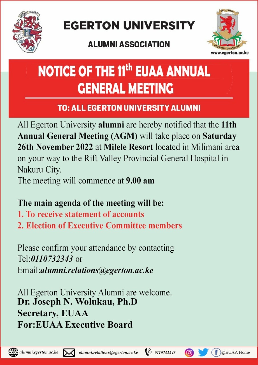 Alumni AGM