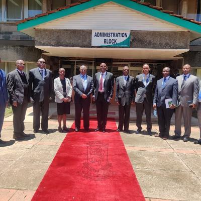 Meeting between National Defence University and Egerton University