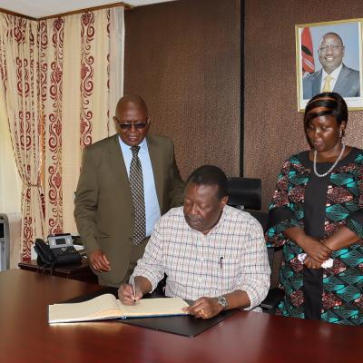 Prime CS Musalia Mudavadi Launches Egerton University's 'Adopt a Forest' Initiative to Support Presidential Tree Planting Campaign. 